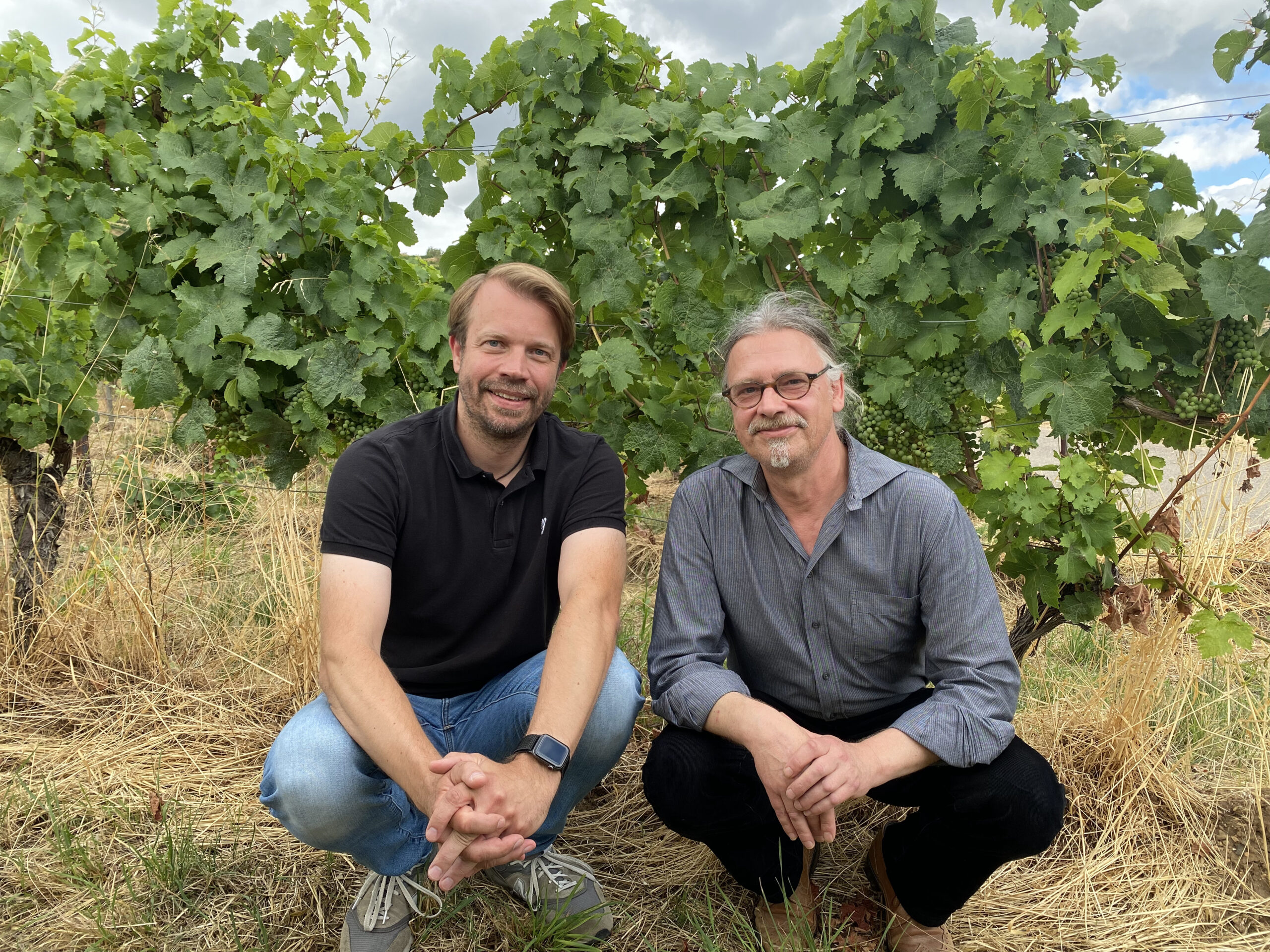 Michael Stolzke und Tobias Treppenhauer, die Hosts von Trinkfenster mit Aussicht